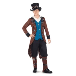 Disfraz de Steampunk boy adulto talla ML