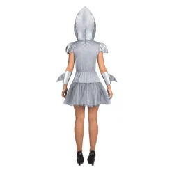 Disfraz de Tiburón chica adulto talla S