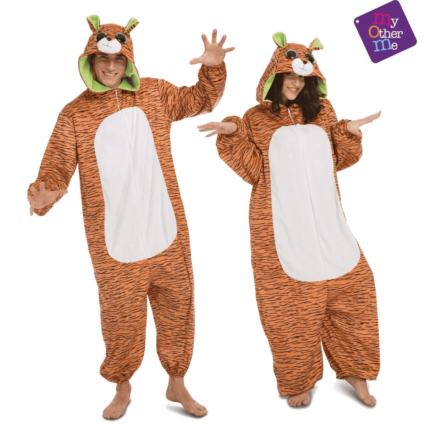 Disfraz de Tigre big eyes ml adulto talla ML