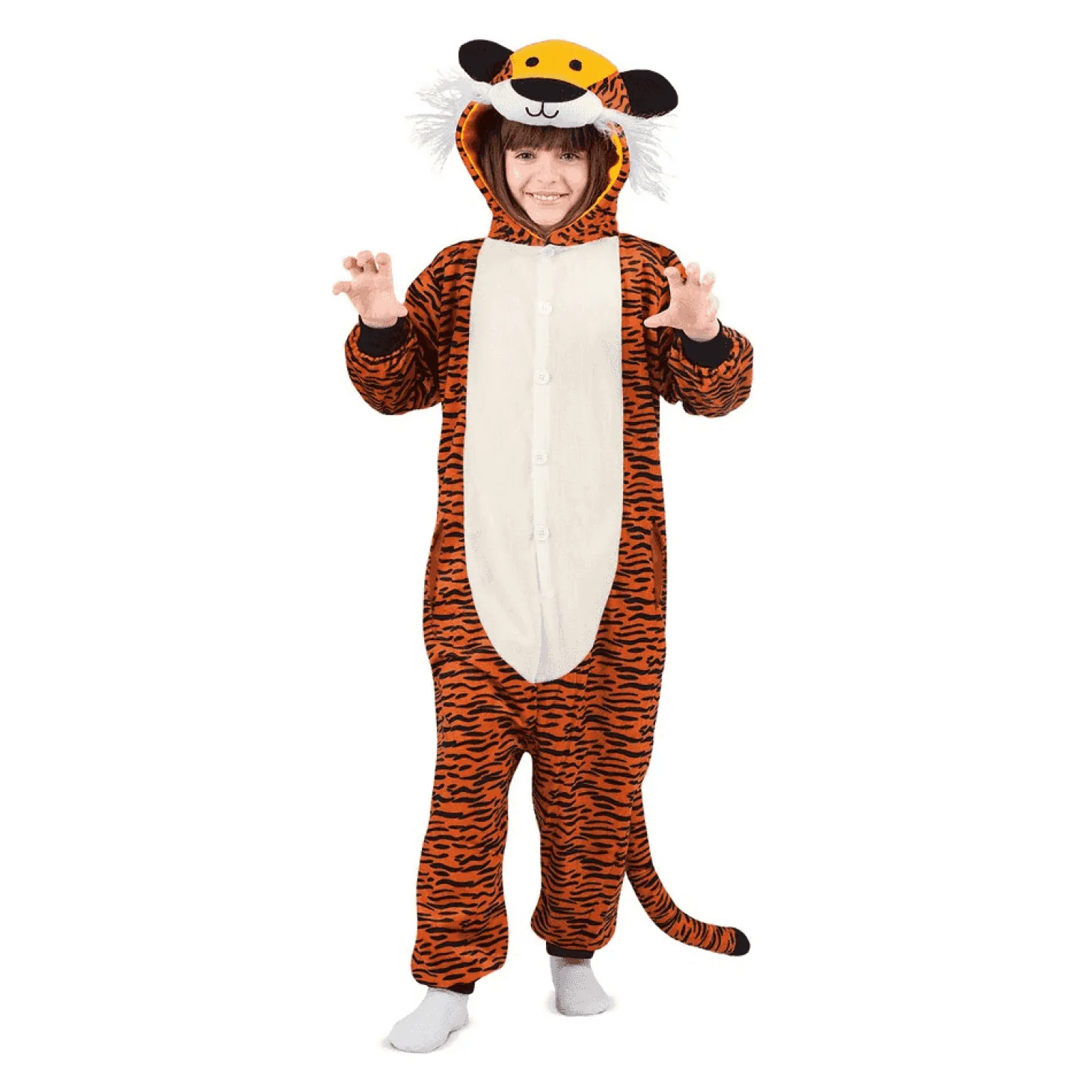 Disfraz de Tigre one size child infantil talla TALLA ÚNICA
