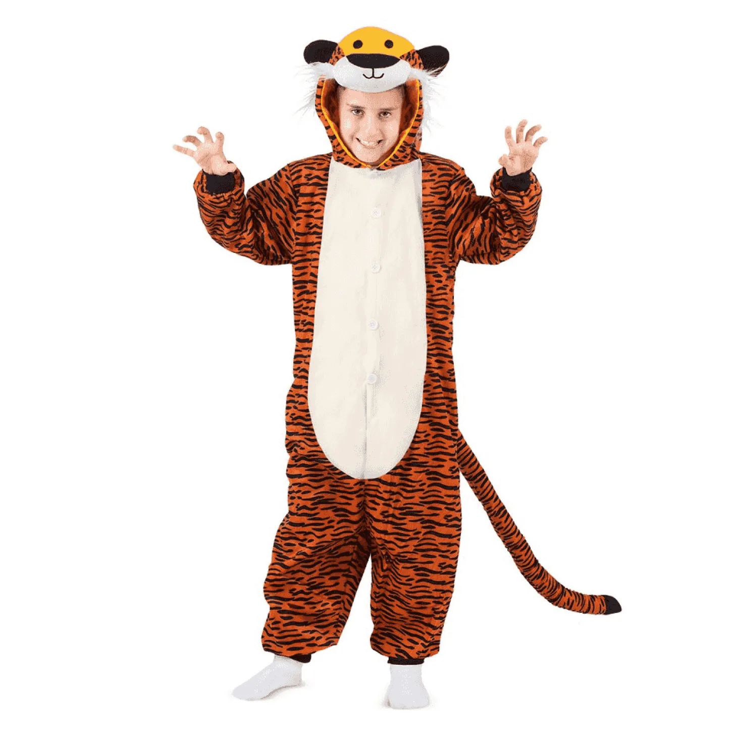 Disfraz de Tigre one size child infantil talla TALLA ÚNICA