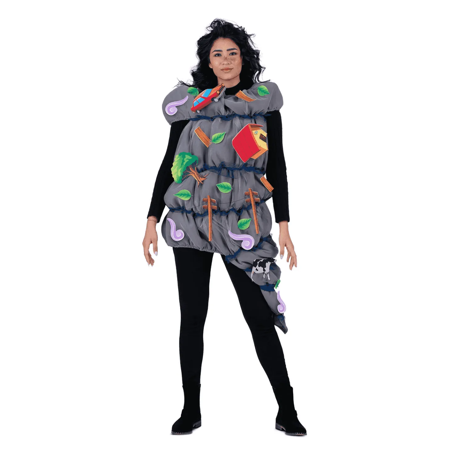 Disfraz de Tornado one size adult adulto talla TALLA ÚNICA