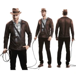 Disfraz de Treasure hunter adulto talla S