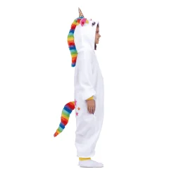 Disfraz de Unicornio blanco one size child infantil talla TALLA ÚNICA