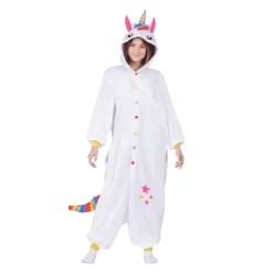Disfraz de Unicornio blanco adult big adulto talla TALLA ÚNICA