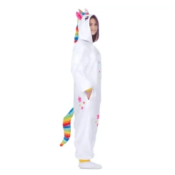 Disfraz de Unicornio blanco adult small adulto talla TALLA ÚNICA
