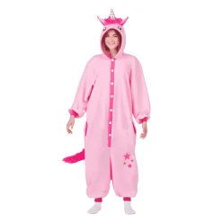 Disfraz de Unicornio rosa adult big adulto talla TALLA ÚNICA