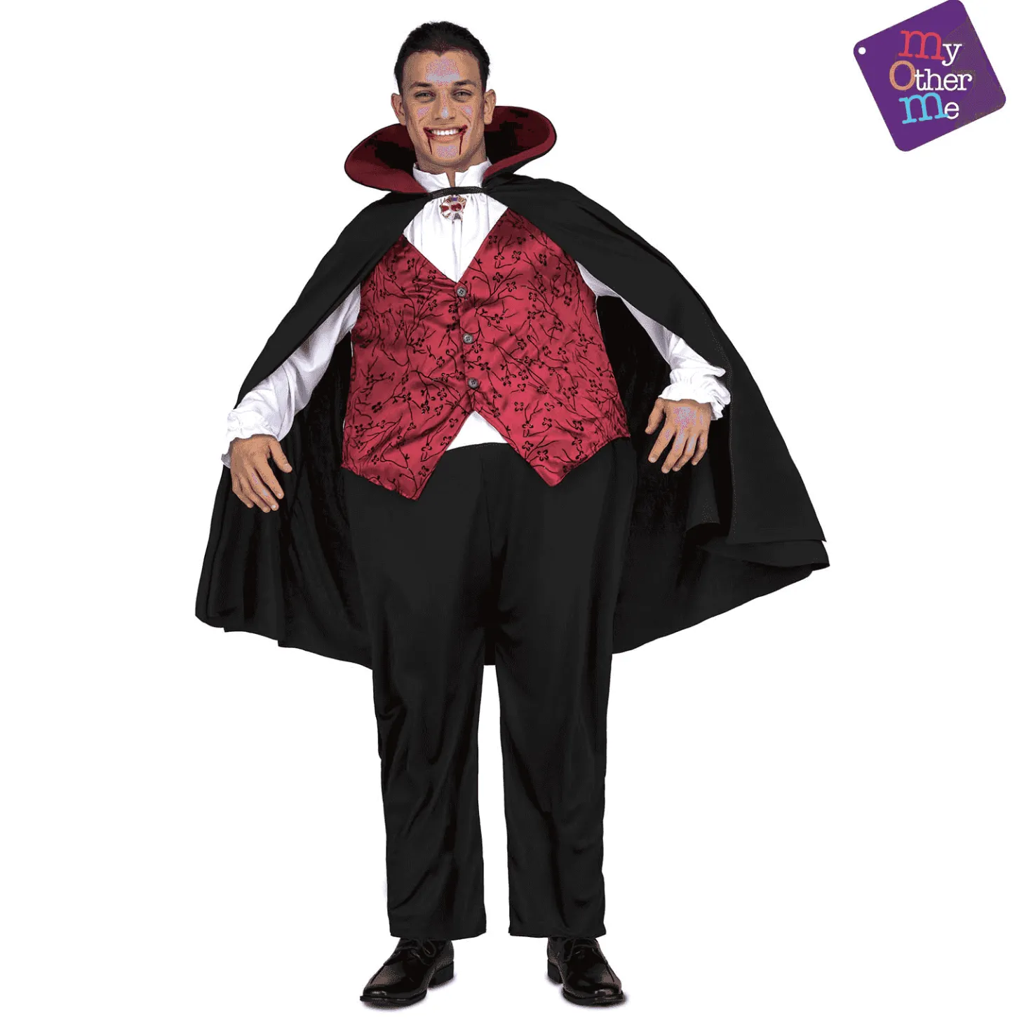 Disfraz de Vampiro gordo ml adulto talla ML