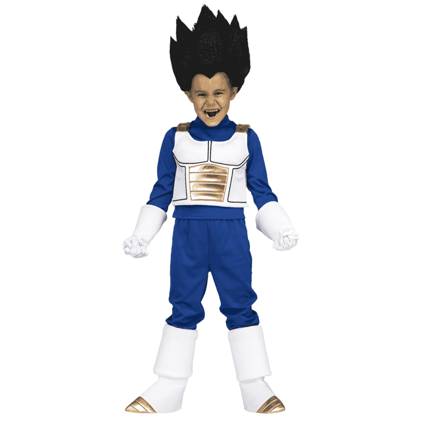 Disfraz de Vegeta 7-9 años infantil