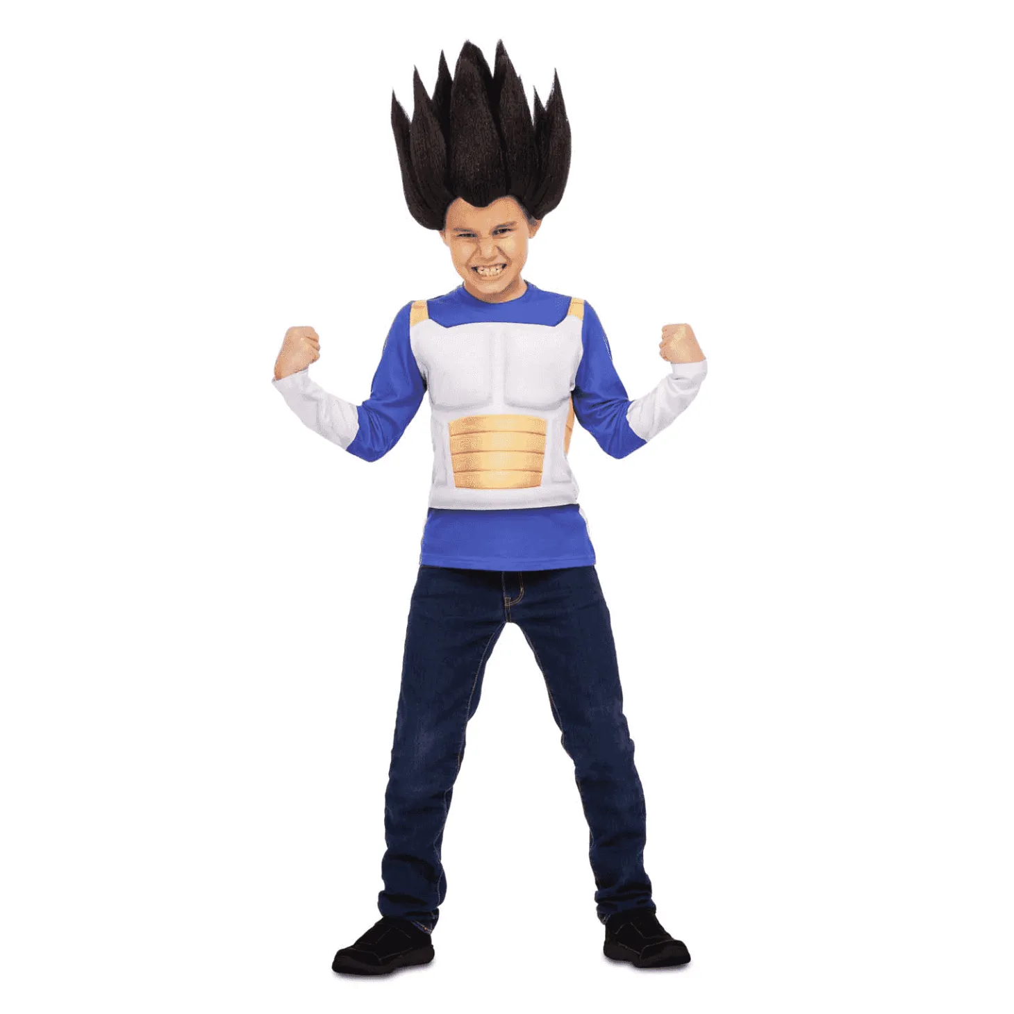 Disfraz de Vegeta t-shirt 6-8 años infantil