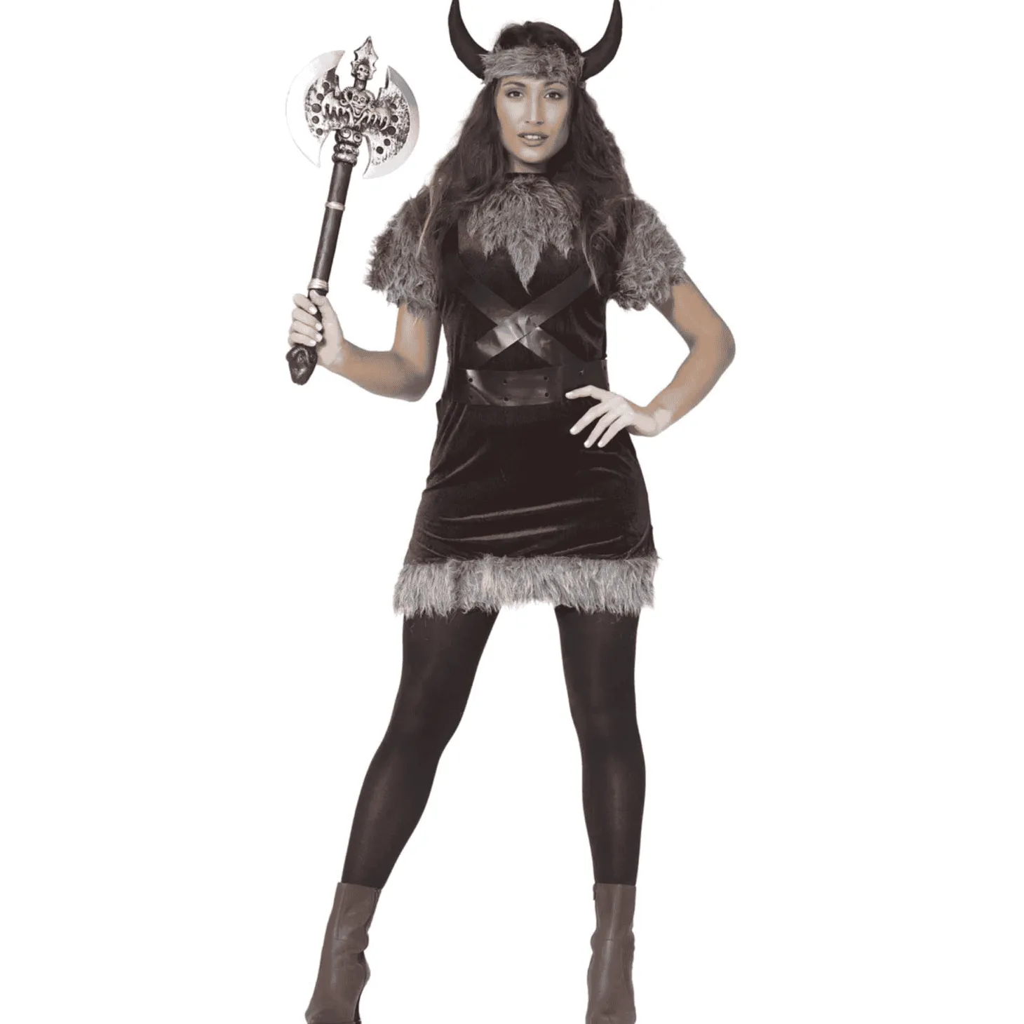 Disfraz de Vikinga adulta Talla L