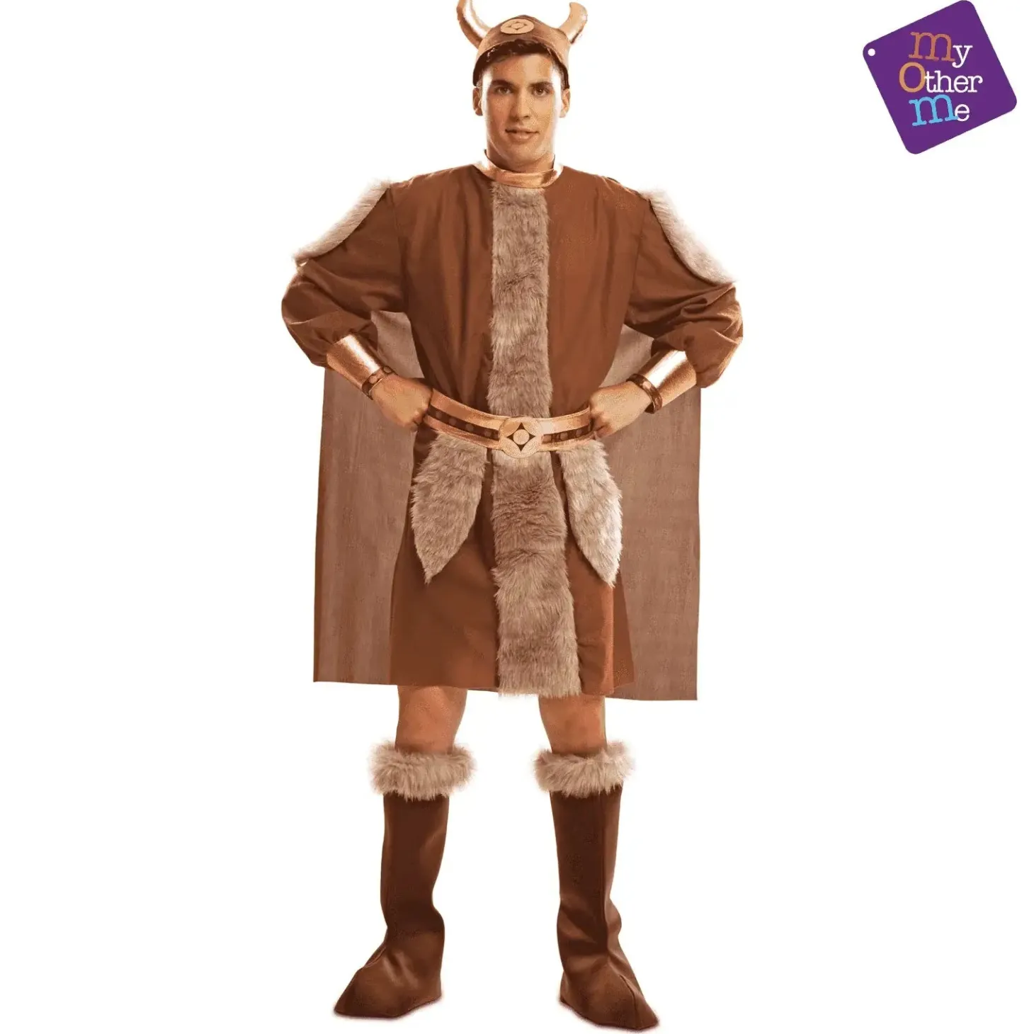 Disfraz de Vikingo talla XXL – Ideal para carnaval, fiestas y eventos divertidos