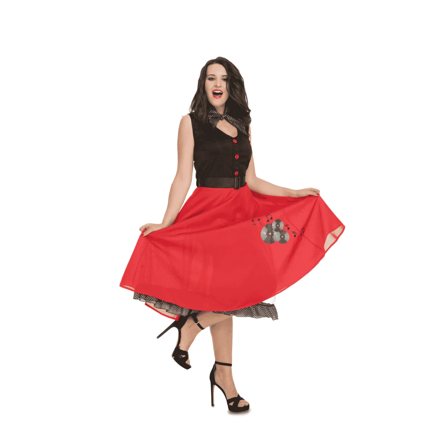 Disfraz de Ye-ye adulto talla ML