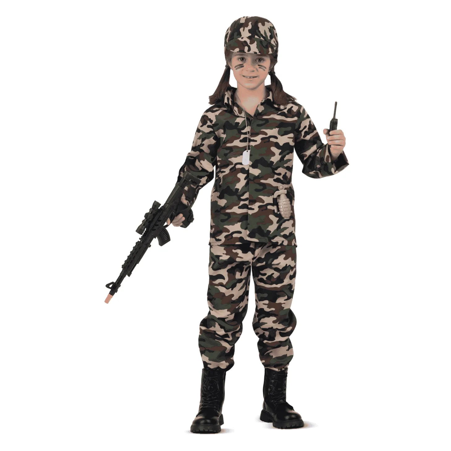 Disfraz de Yo quiero ser soldado 5-7 años infantil