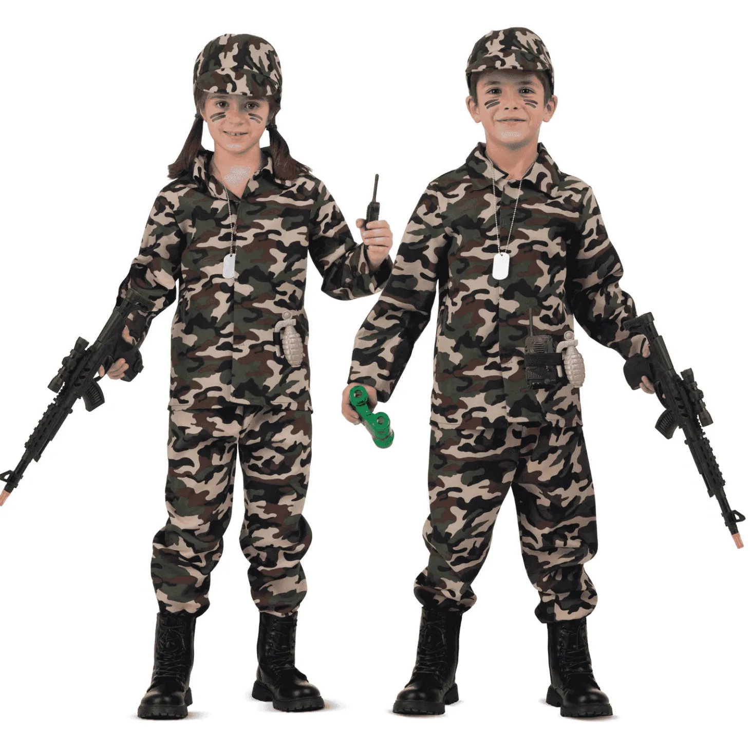 Disfraz de Yo quiero ser soldado 3-5 años infantil