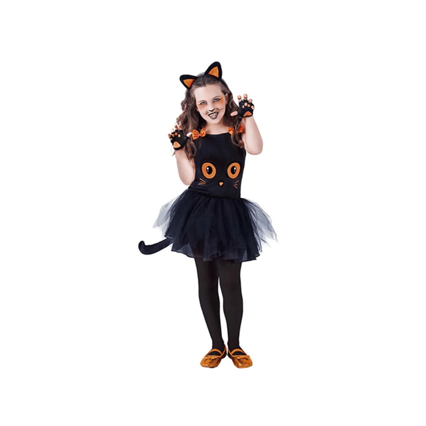 Disfraz Gatita Negra Tutuween Talla 5 a 7 años