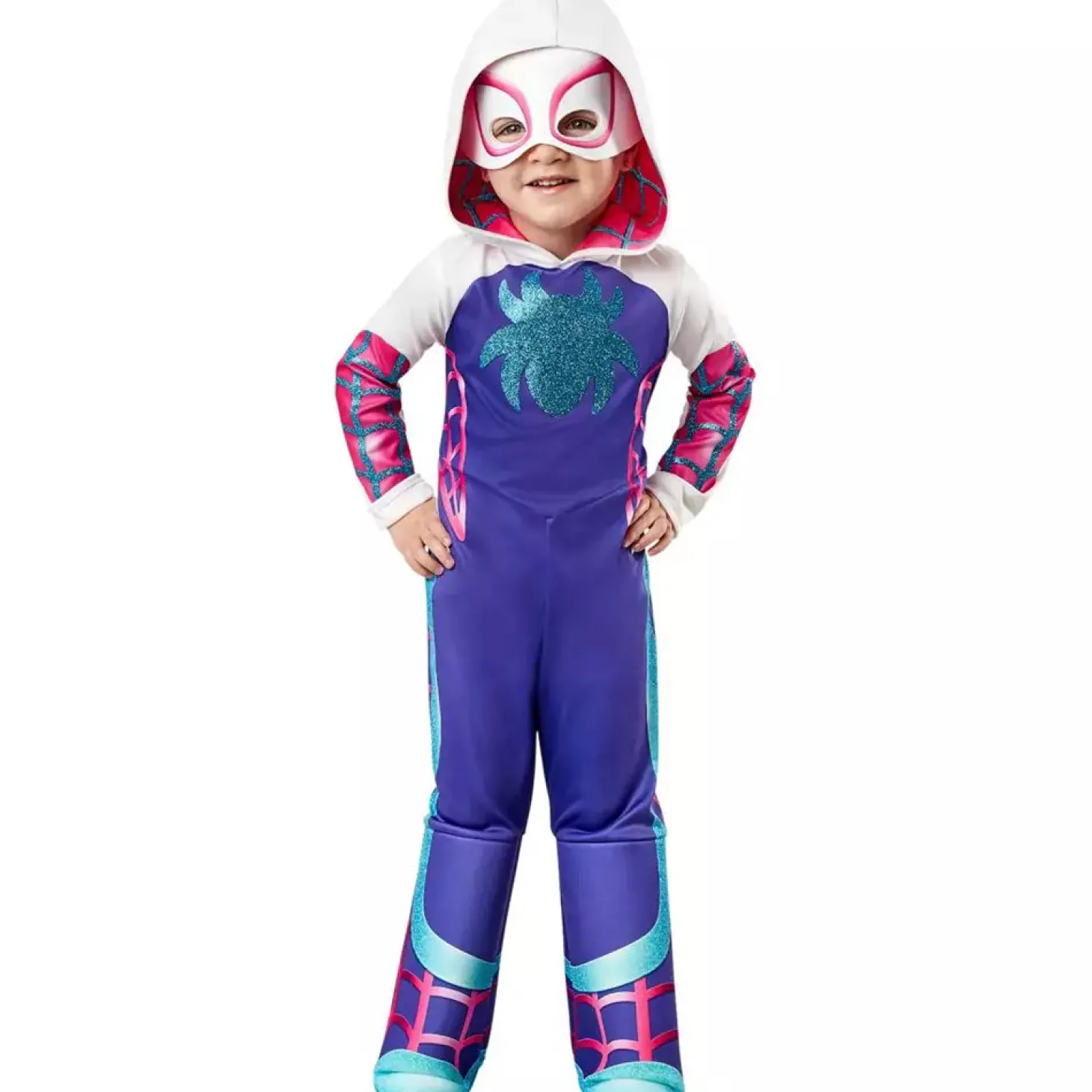 Disfraz Ghost Spider Deluxe Talla S 3-4 años