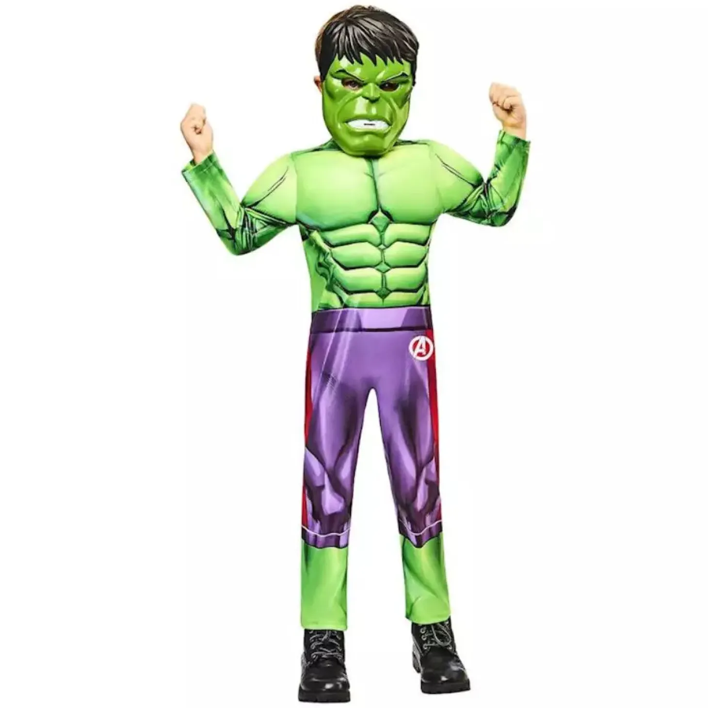 Disfraz Hulk Black Line 3-4 años