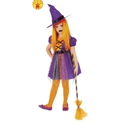 Disfraz Infantil Bruja Superstar Purpy Talla 3 a 4 Años
