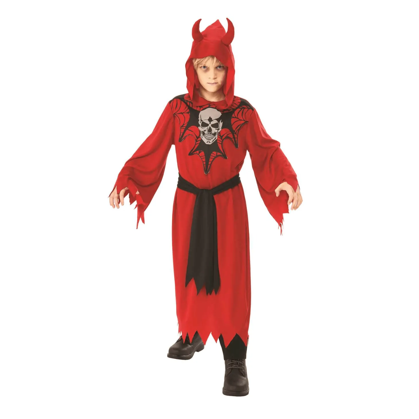 Disfraz Infantil de Diablo Justiciero Talla 5 a 7 Años