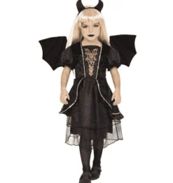 Disfraz Infantil Diablita Oscura – Talla 9-10 Años