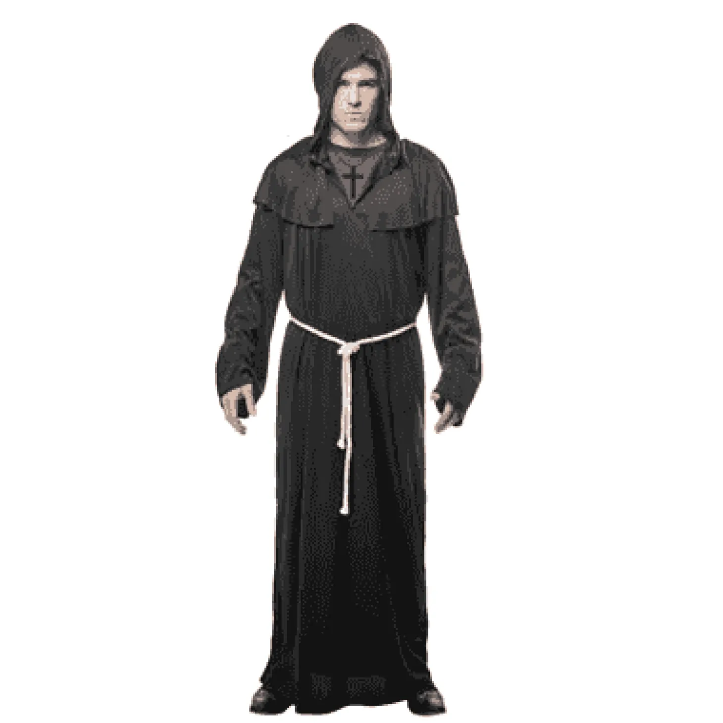 Disfraz Monje Tenebroso Rubie’s – Capa con Capucha Oscura