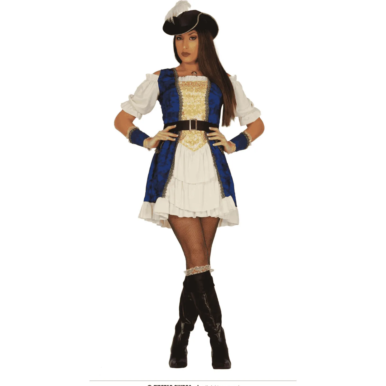 Disfraz Pirata Lujo Adulta Talla 36 a 28