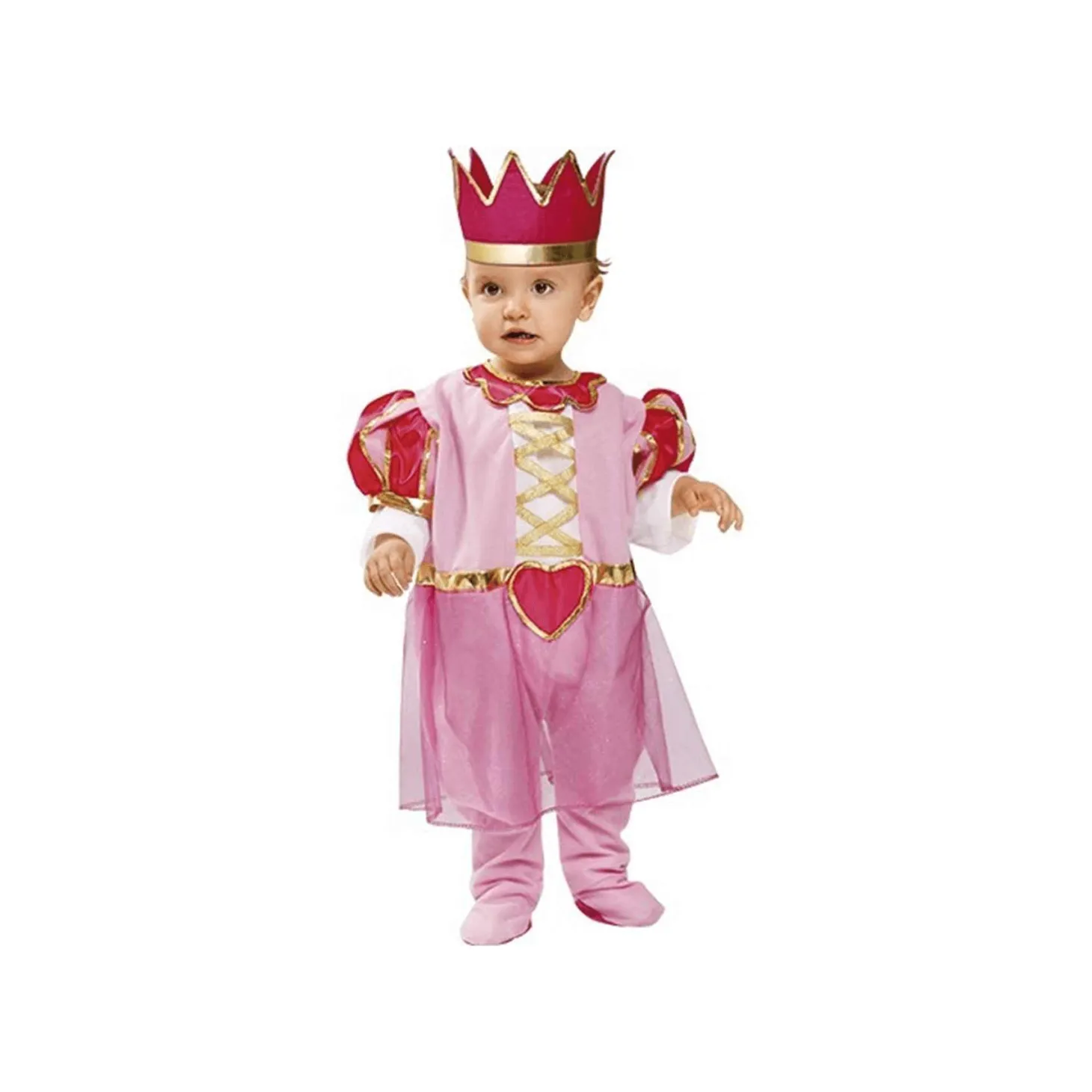 Disfraz Princesa Rosa T. 7-12 meses