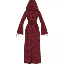 Disfraz Red Hooded Witch AD T. Única