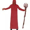 Disfraz Tunica Capucha Roja Ad T. Unica
