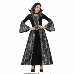 Disfraz Vampiresa Plata Adulto Talla M