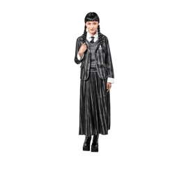 Disfraz Wednesday Uniforme Escolar Adulto Talla L