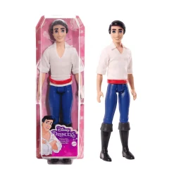 Disney Princess - Muñeco Príncipe Eric inspirado en la película La Sirenita figura de juguete HLV97