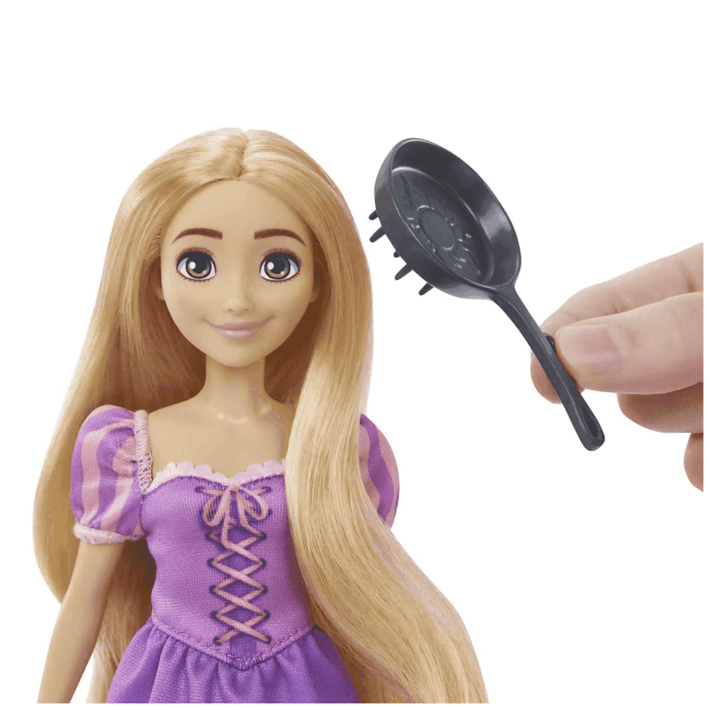 Disney Princess Rapunzel y Maximus Muñeca princesa con caballo de juguete 3 años (Mattel HLW23)