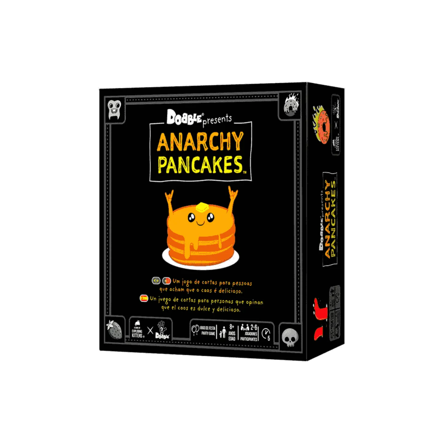 Dobble Anarchy Pancake: ¡Diversión Caótica para Toda la Familia!