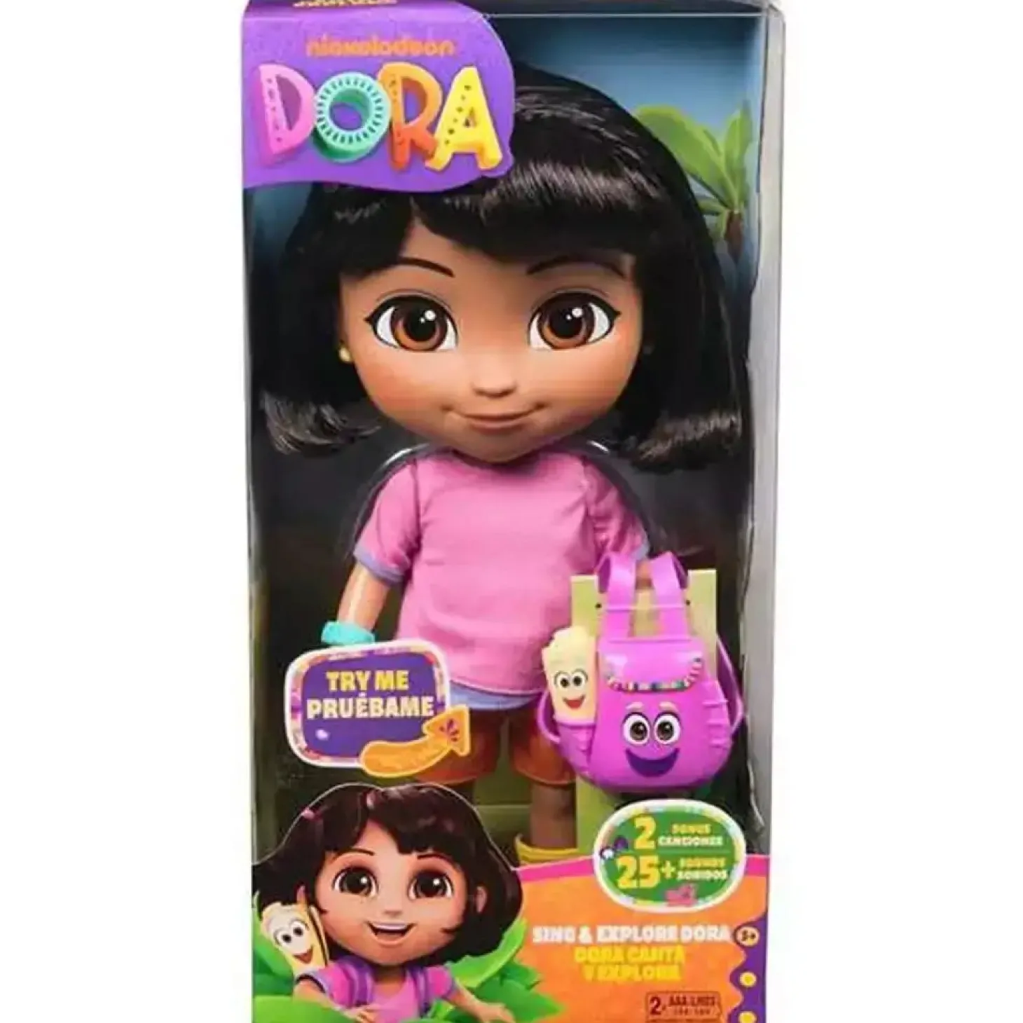 Dora Canta y Explora 30 cm – Muñeca Interactiva