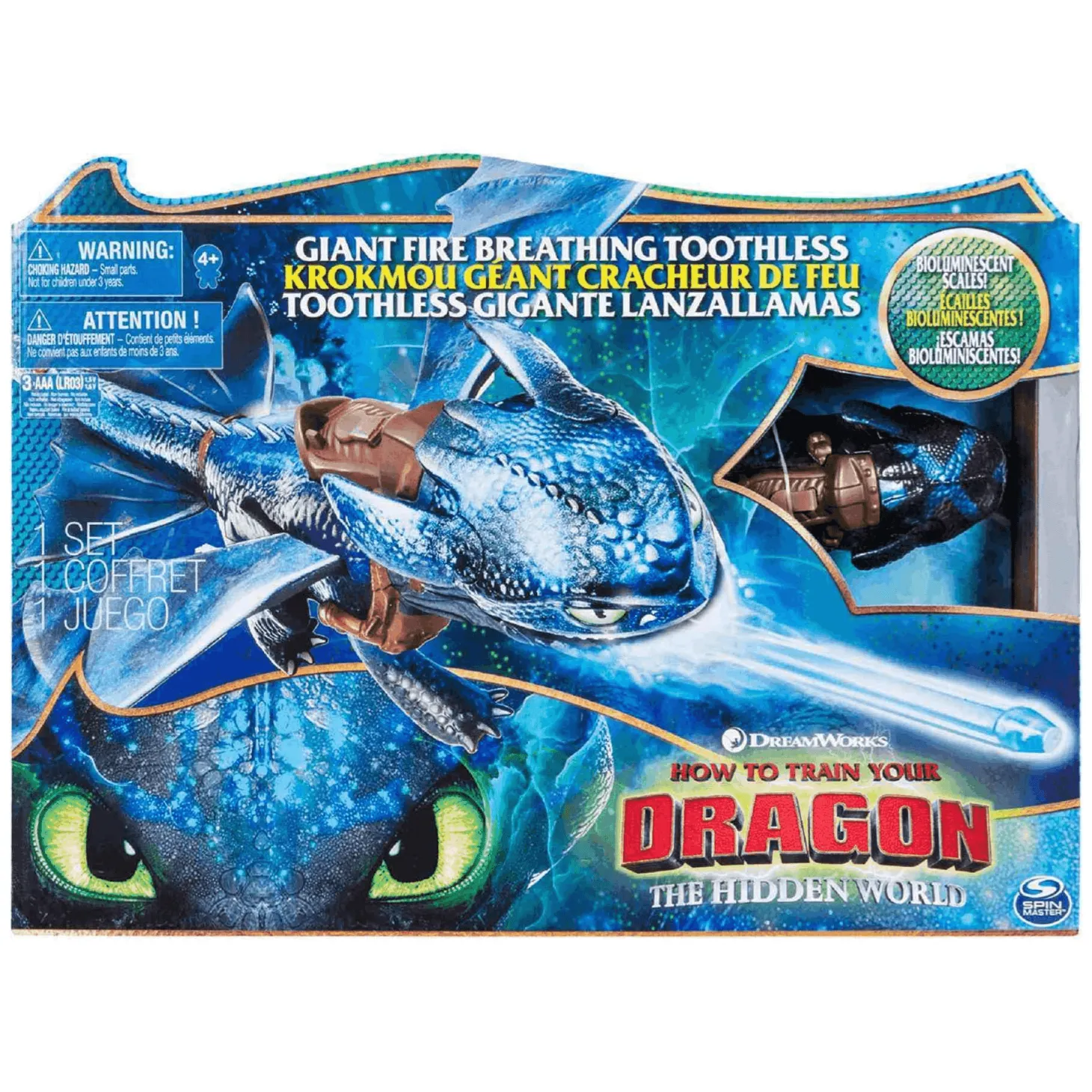 Dragón Lanzallamas Desdentado – Cómo Entrenar a tu Dragón 3