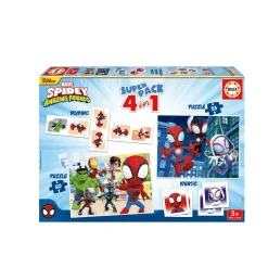 Educa Puzzle Superpack Spidey & His Amazing Friends