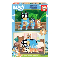 Educa Puzzle 2X16 Bluey de Madera
