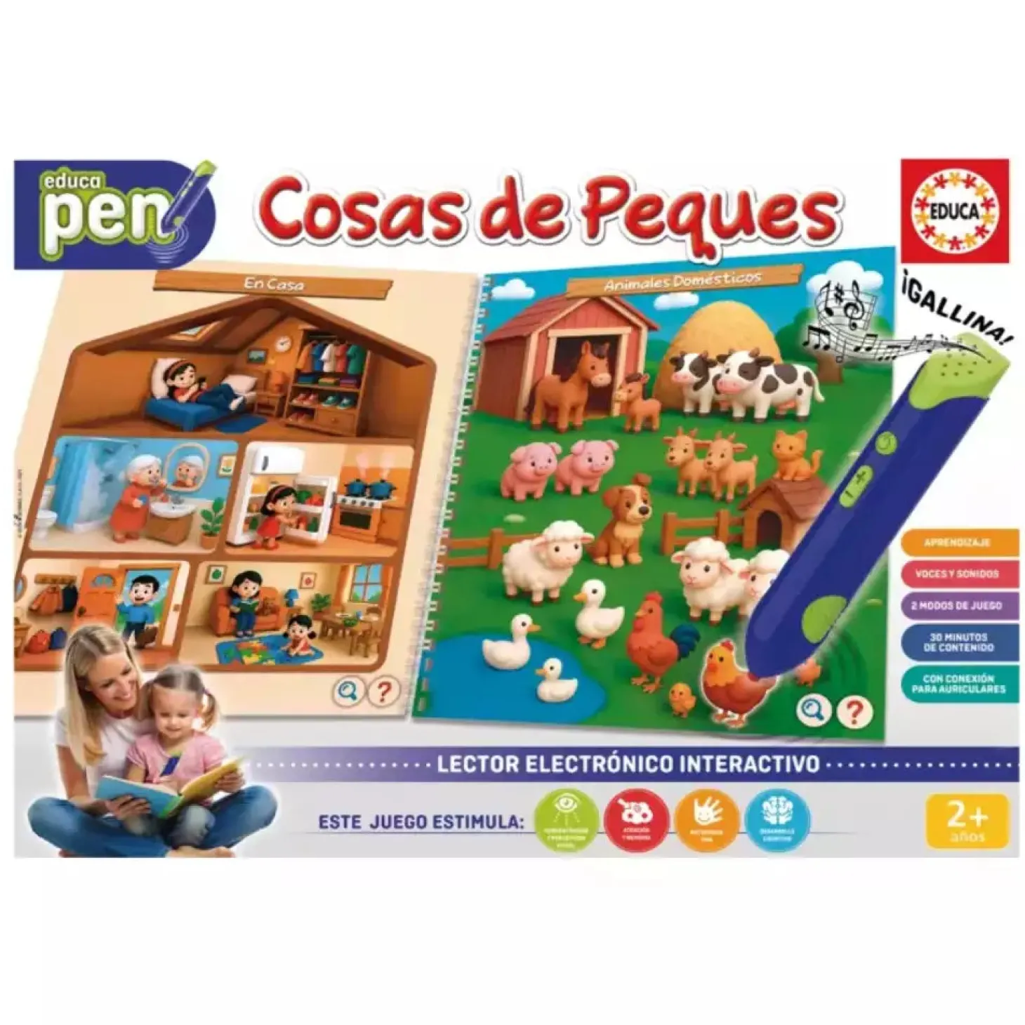 Educapen Cosas de peques Preguntas + Lápiz