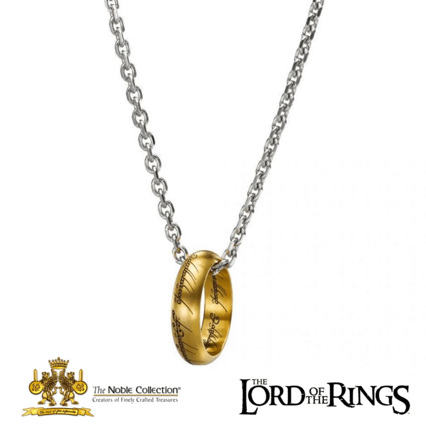 El Señor de los Anillos Réplica Anillo Único Acero Inoxidable