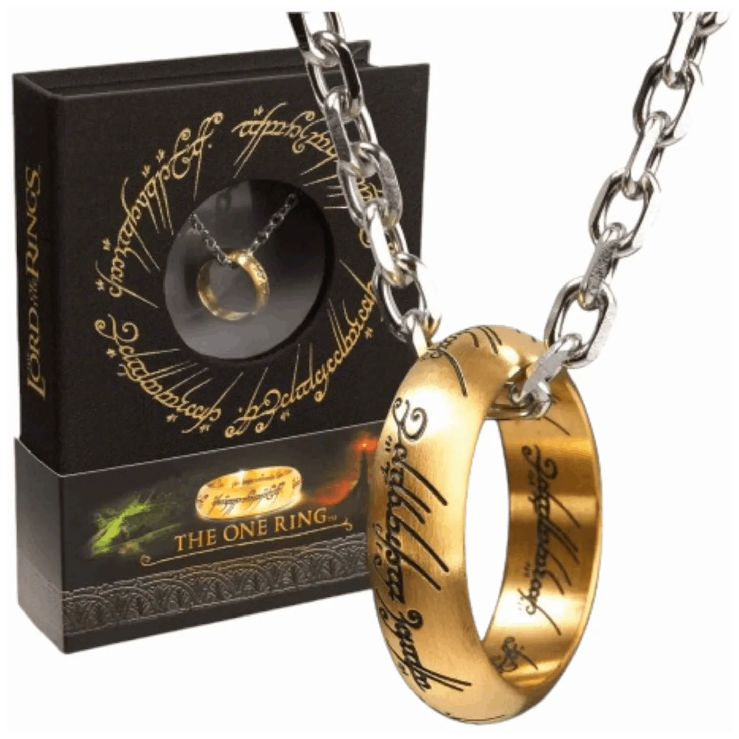 El Señor de los Anillos Réplica Anillo Único Acero Inoxidable