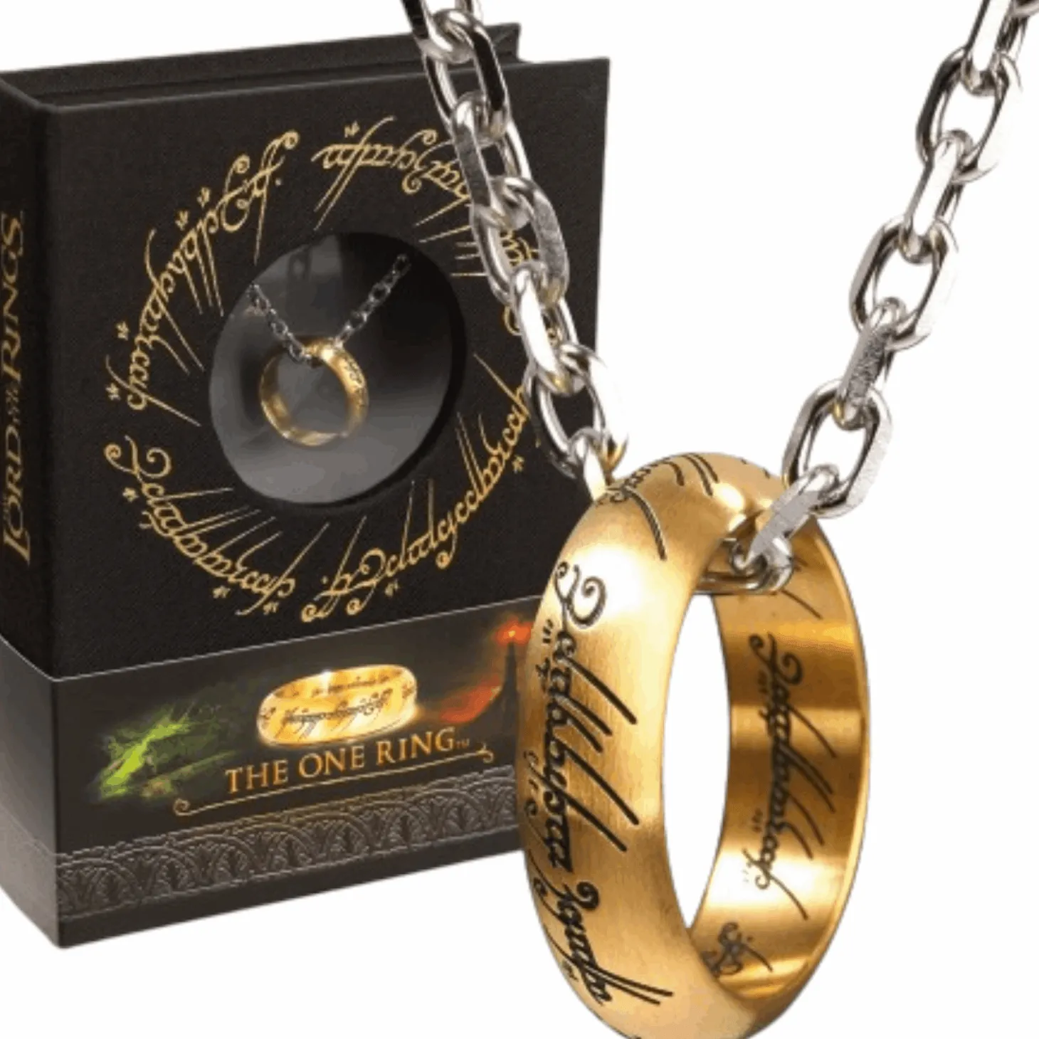 El Señor de los Anillos Réplica Anillo Único Acero Inoxidable