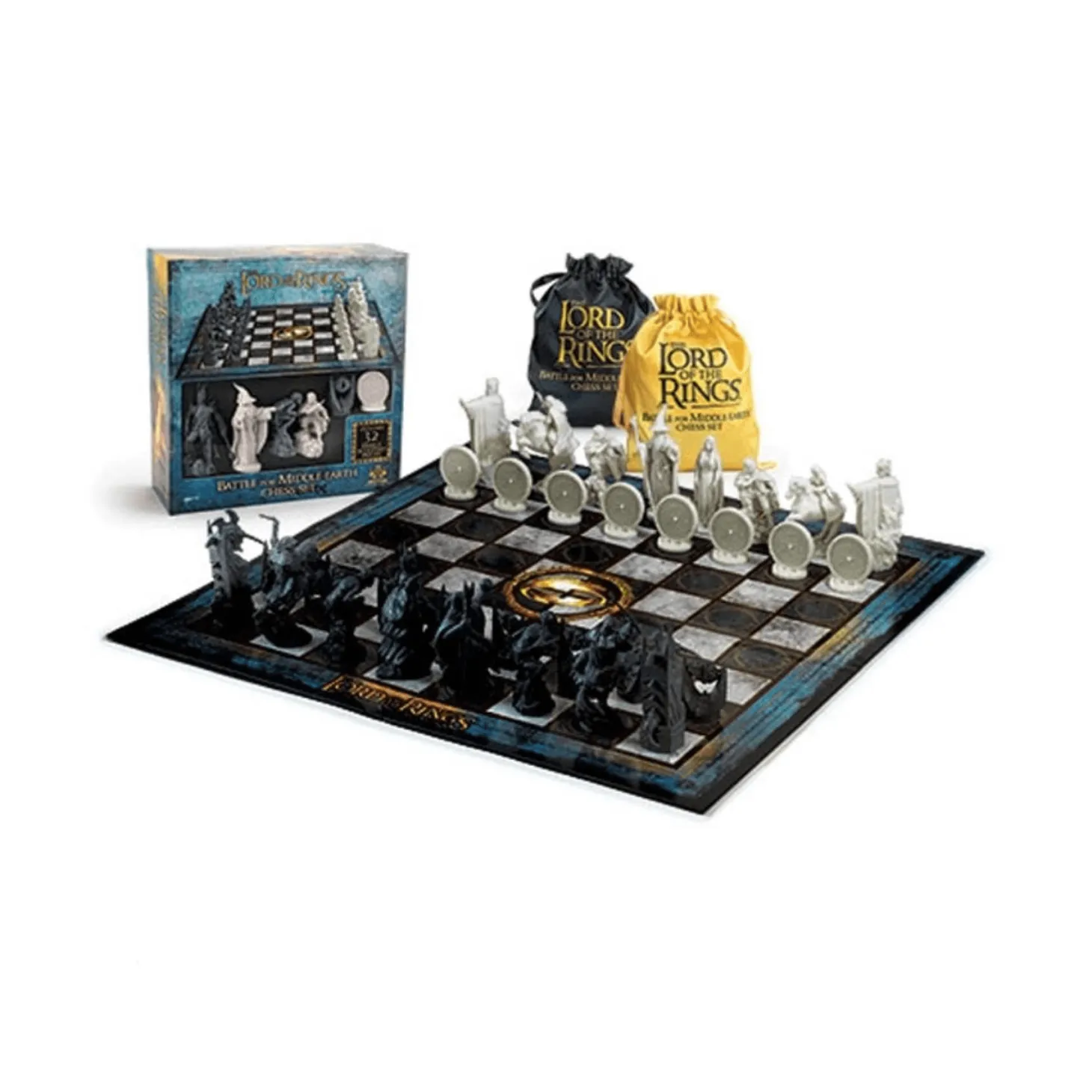 El Señor de los Anillos Réplica Ajedrez Batalla De La Tierra Media