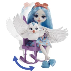 Enchantimals Baby BFFs Guardería Starley Stork Muñeca y set 4 años