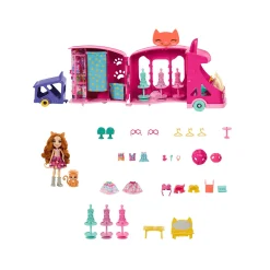 Enchantimals Camión de Moda de Gato