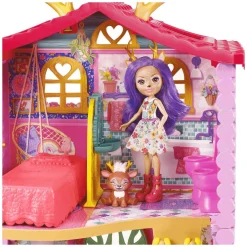 Enchantimals Casa Ciervo con Muñeca Danessa casa de juguete 4 años