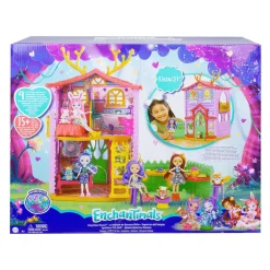 Enchantimals Casa Ciervo con Muñeca Danessa casa de juguete 4 años