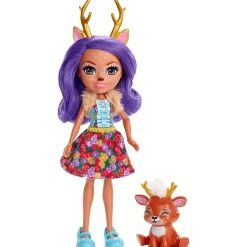 Enchantimals Muñeca Danessa Deer con mascota 4 años