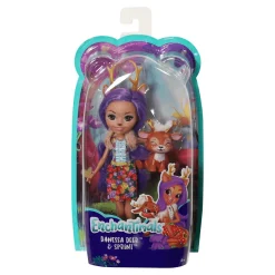 Enchantimals Muñeca Danessa Deer con mascota 4 años